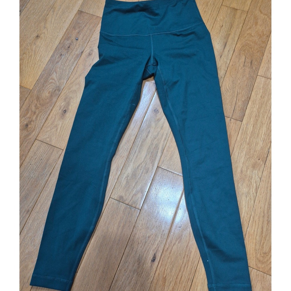 Yogalicious Lux Womens XS Hunter Green High Waisted Yoga Leggings RN 144527
